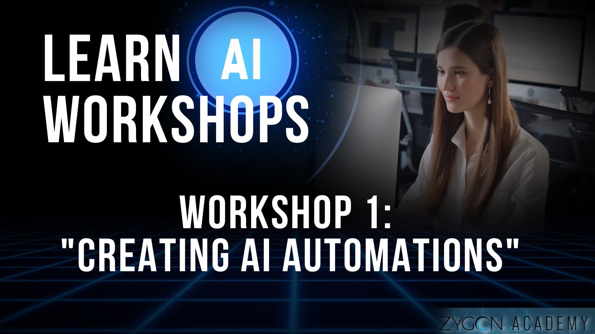 Learn AI Workshop "Creating  AI Automations"
